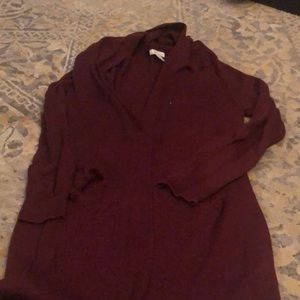 Maroon sweater